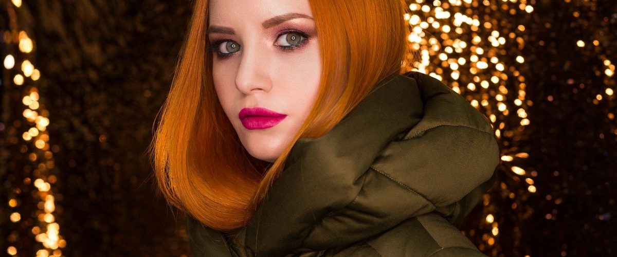 A girl posing for the camera