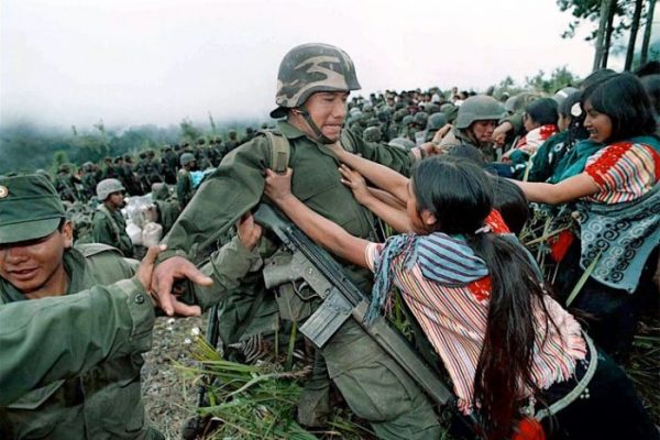 Stop military rape in Chiapas
