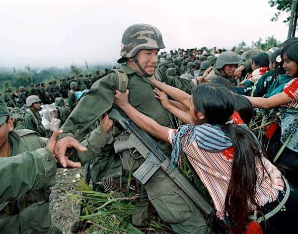 Stop military rape in Chiapas