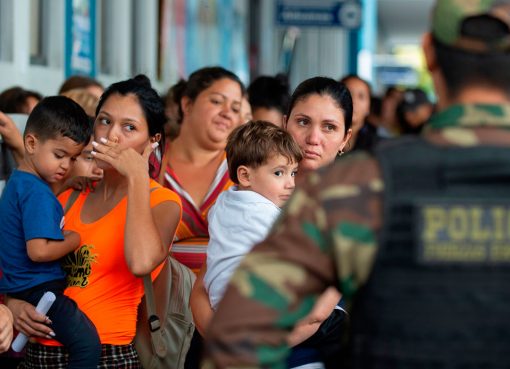 Migrant women in Mexico