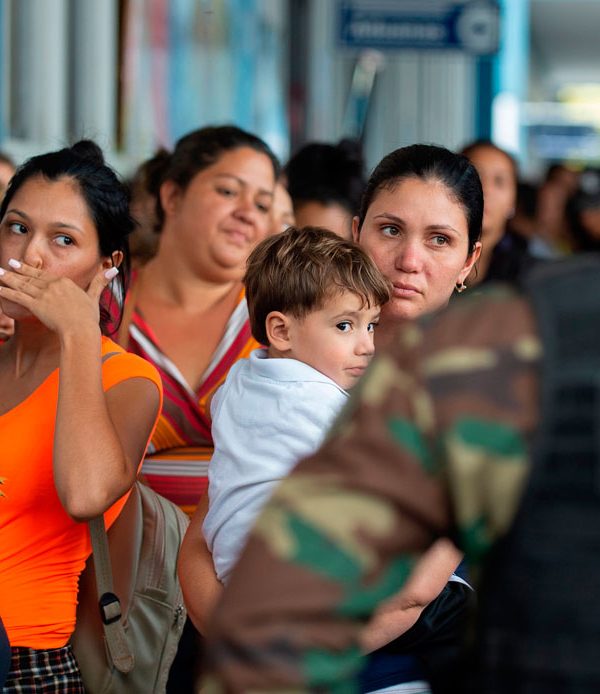 Migrant women in Mexico